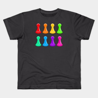 Chess Pawns Kids T-Shirt